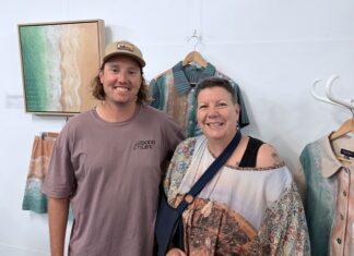 Stitches and Stories come together at opening