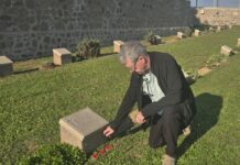 Boston sand unites fallen brothers