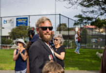 Anzac Day march in Port Lincoln