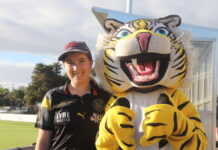 Grand smiles at footy final