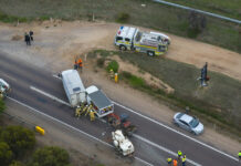 Minor injuries sustained in crash