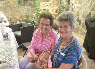 Probus ladies check out Christine’s dolls