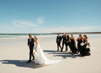 Family setting for big day